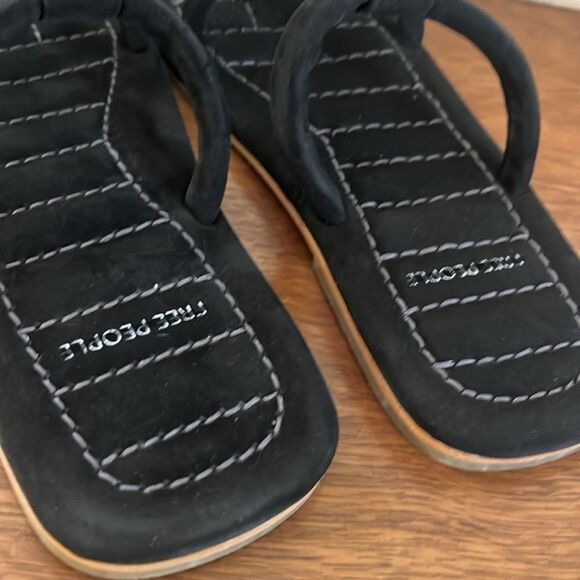 Free People Hadden Sandals in Black 9.5 - Picture 6 of 7